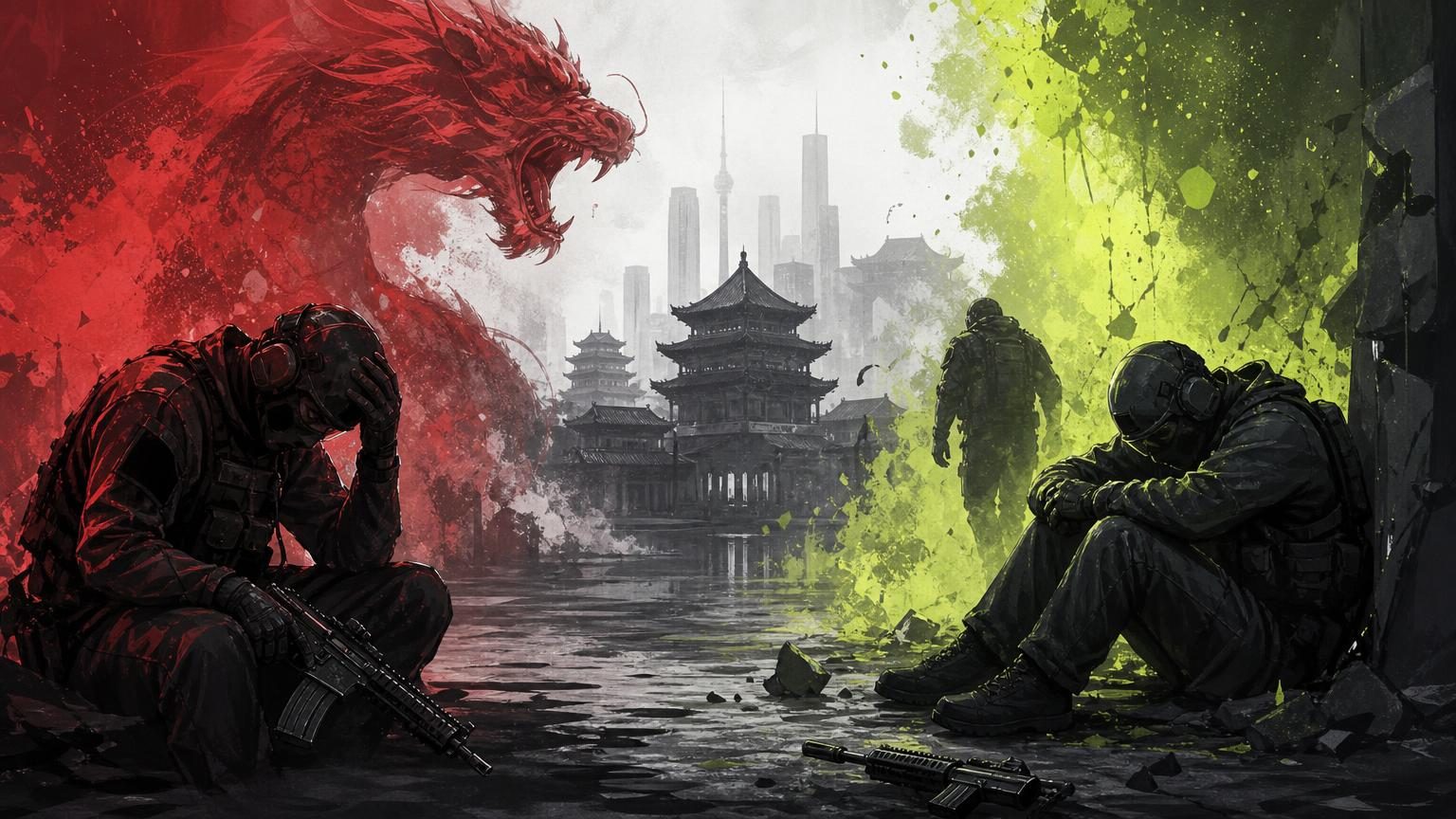 CS2 players competing on stage during a HyperX Retake Season 13 match