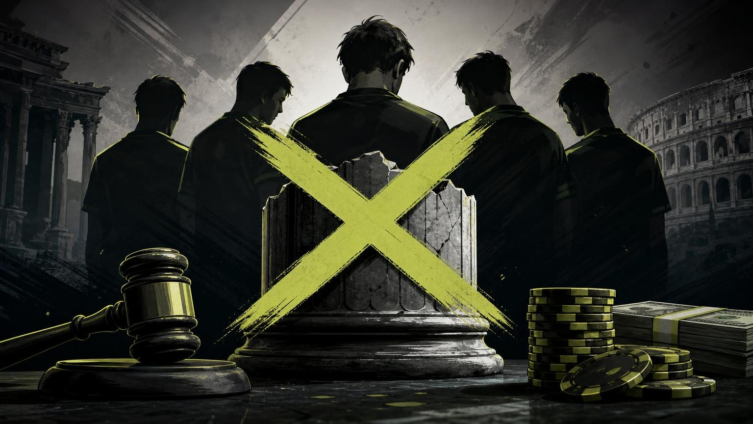 Counter-Strike 2 competitive match scene representing the ESIC NOMERCY match-fixing investigation