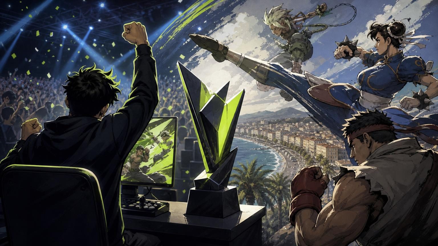 Street Fighter 6 gameplay screenshot used to illustrate EVO France 2026 coverage
