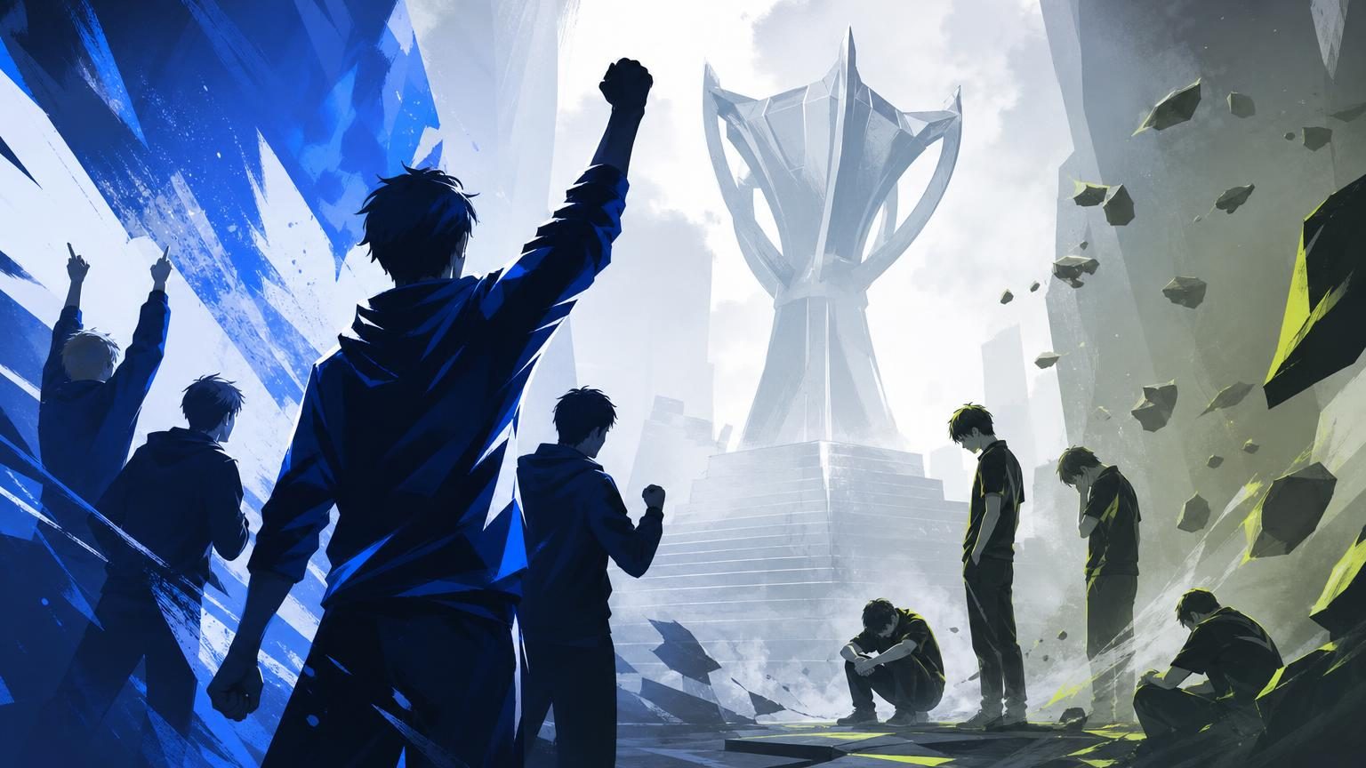 Karmine Corp players competing on stage during the League of Legends Worlds 2026 Swiss Stage