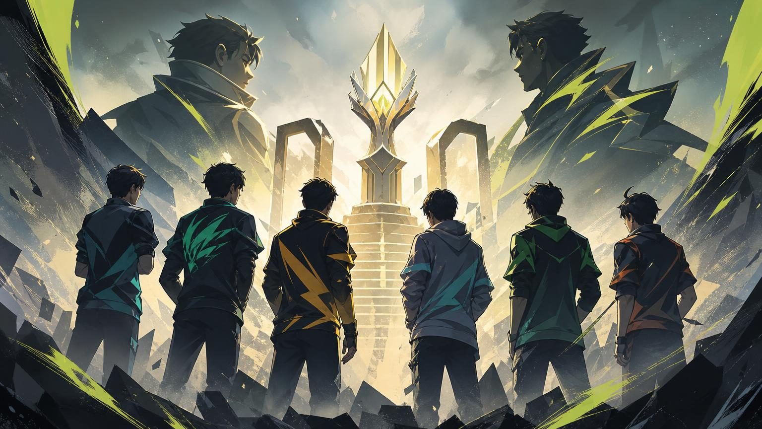 Team rosters for the MPL PH Season 18 playoffs qualifiers shown in official MOONTON Games graphics